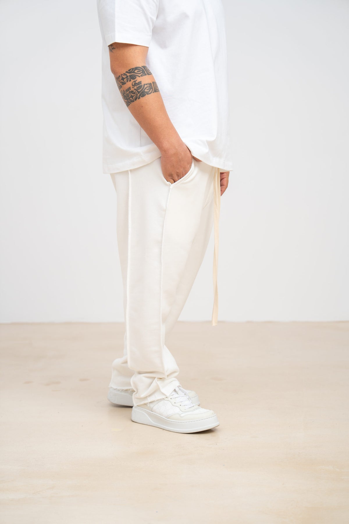 Pantaloni Bronx Albi