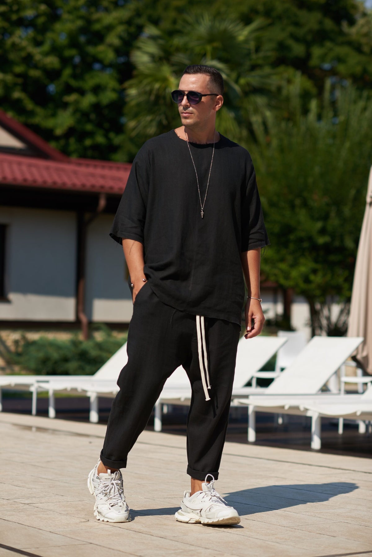 Set in Mykonos Negru