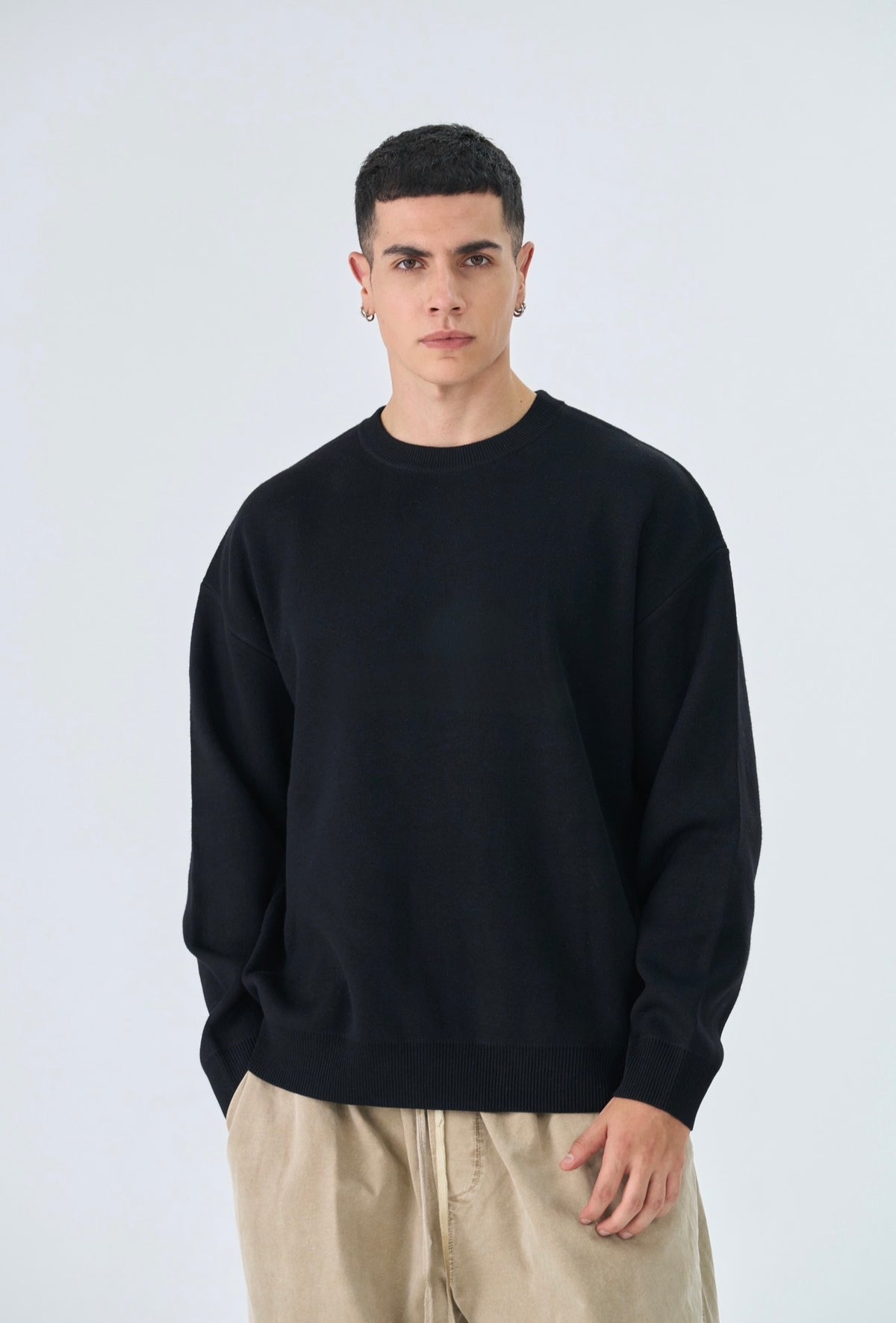 Pulover Brest Negru