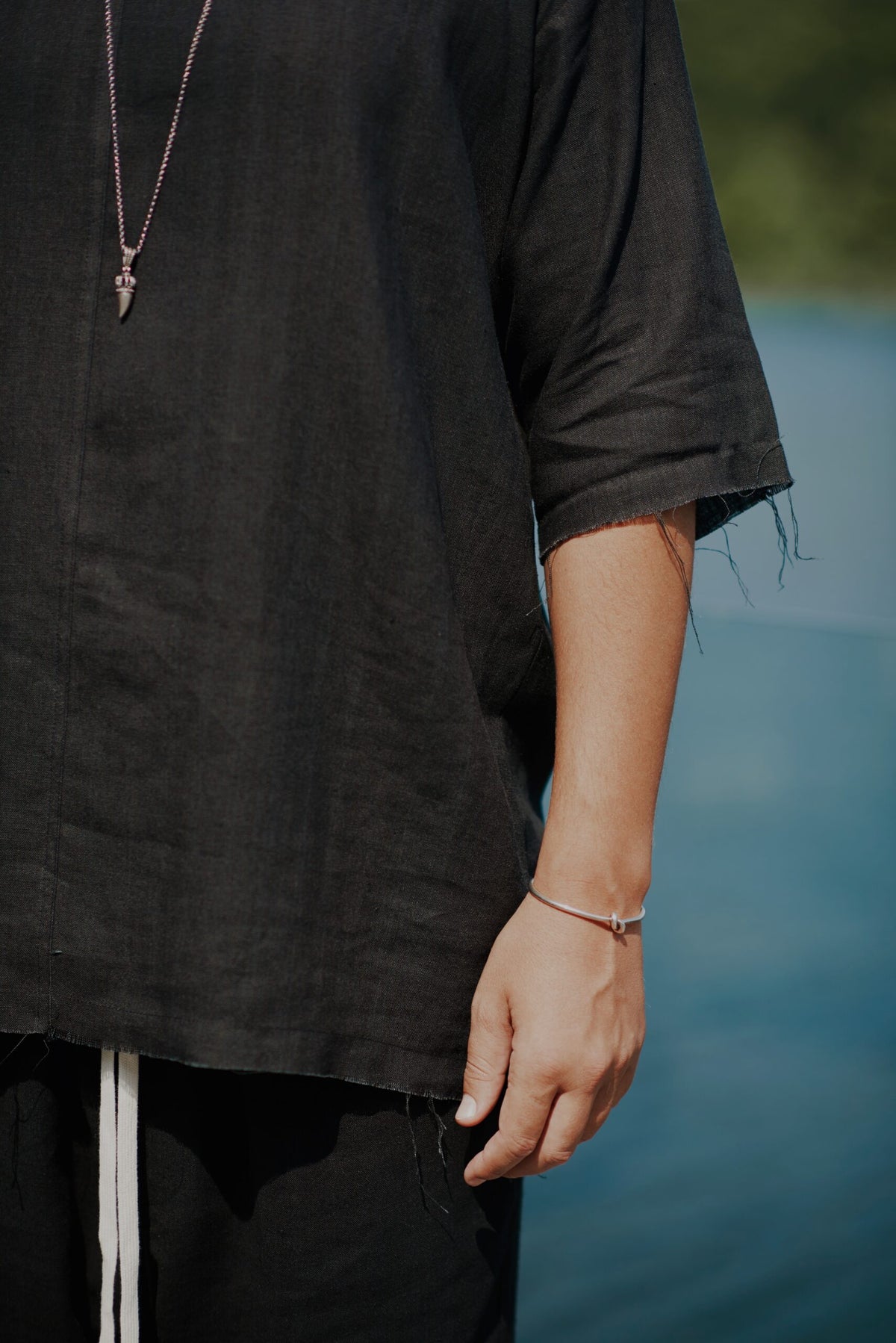 Set in Ibiza Negru