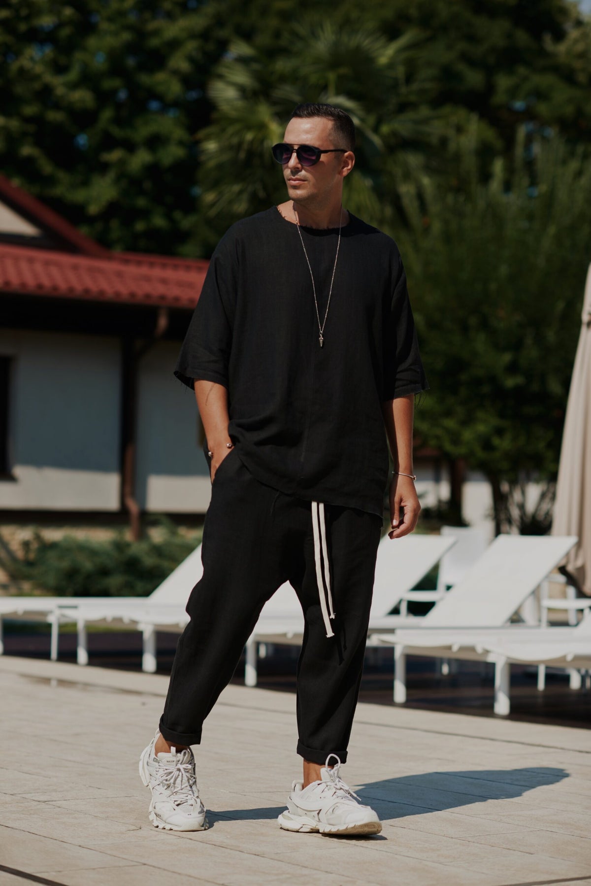 Set in Mykonos Negru