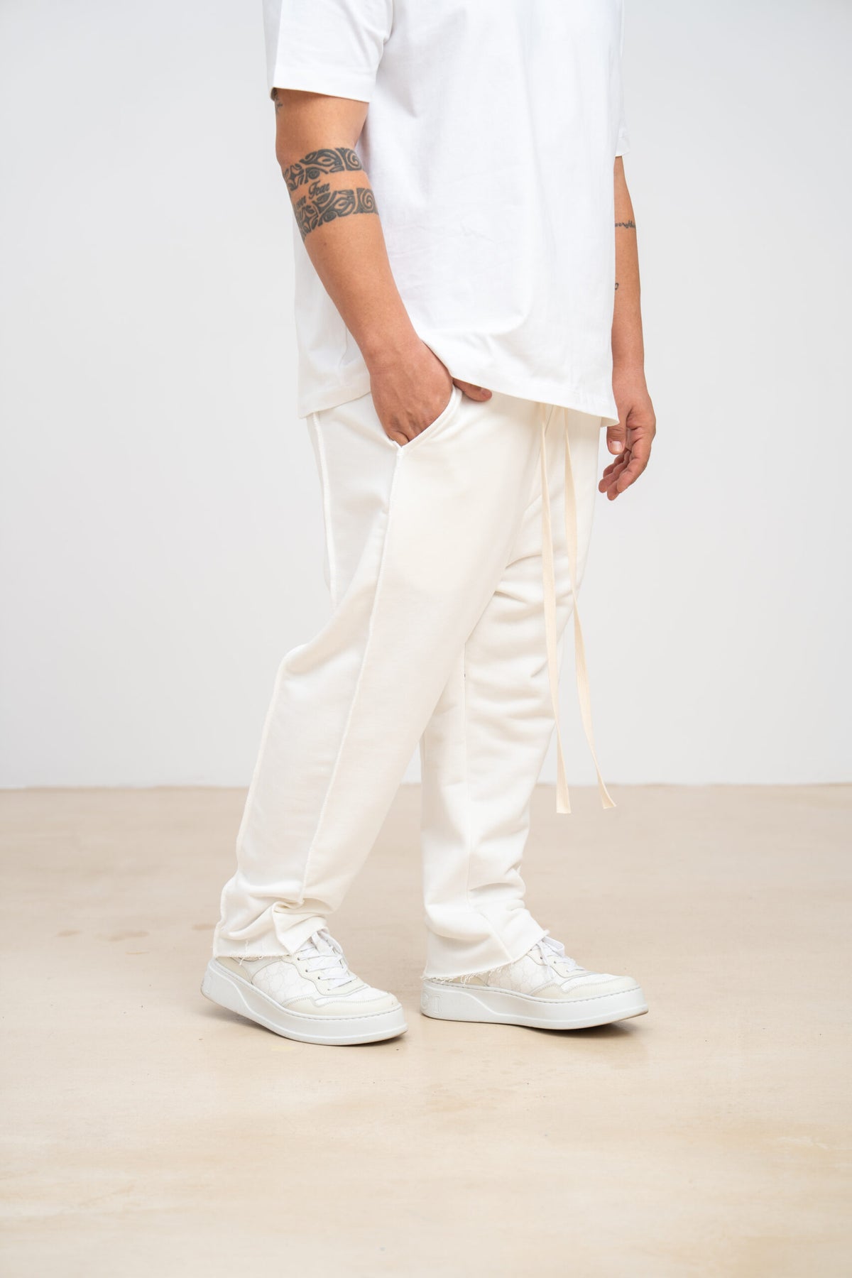 Pantaloni Bronx Albi