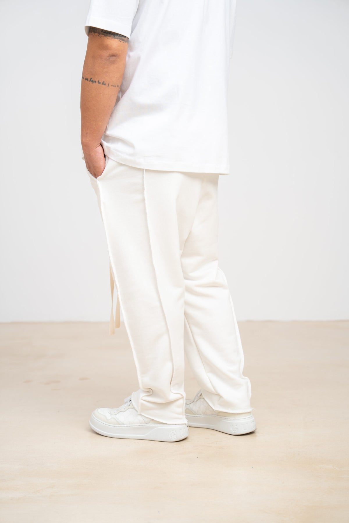 Pantaloni Bronx Albi