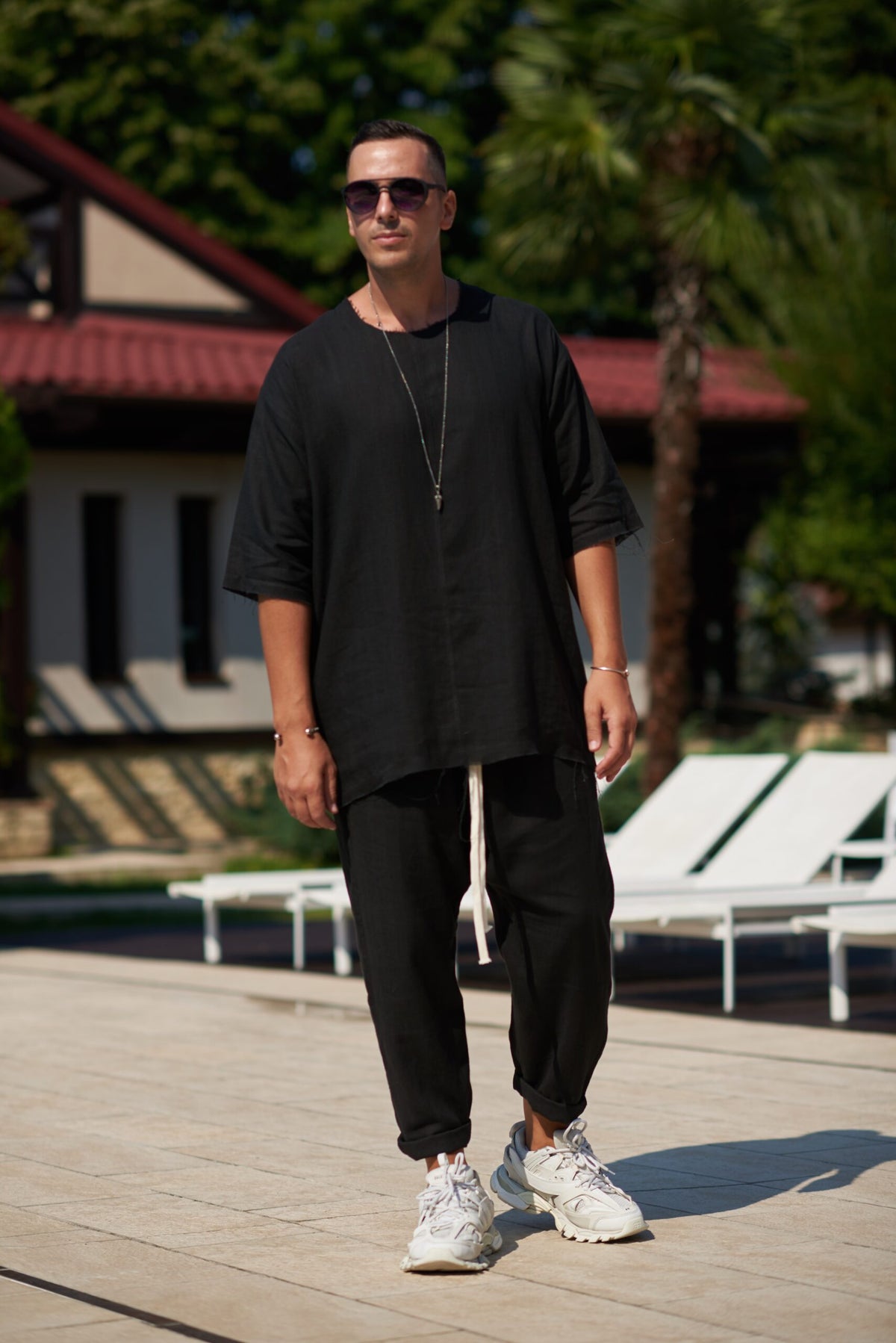 Set in Mykonos Negru