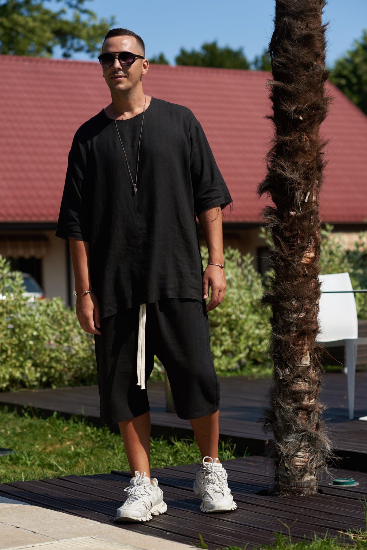 Set in Ibiza Negru