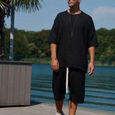 Set in Ibiza Negru